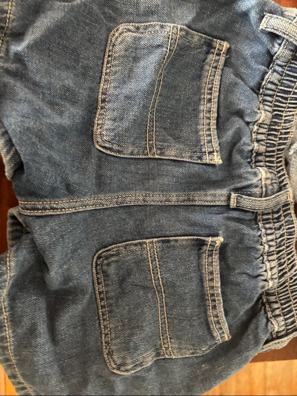 NWOT Old Navy Light Blue and Dark Blue Denim Shorts Duo